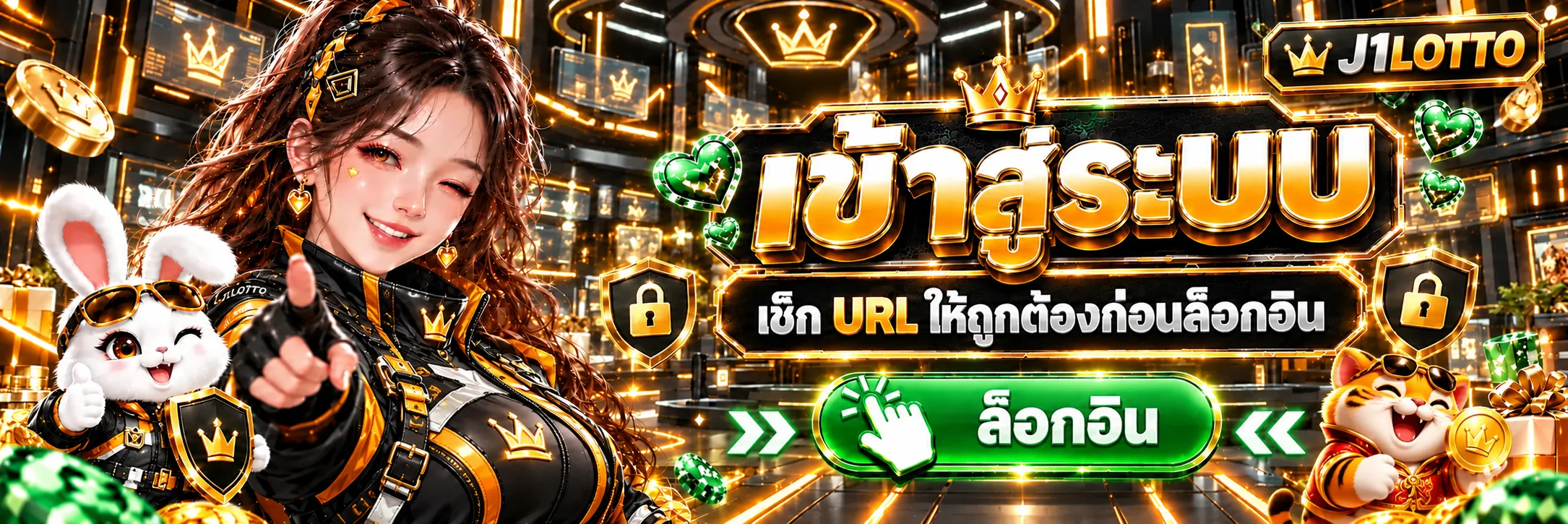 แบนเนอร์ J1LOTTO เข้าสู่ระบบอย่างปลอดภัย